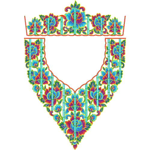 Beautiful Kaftan Embroidery Design