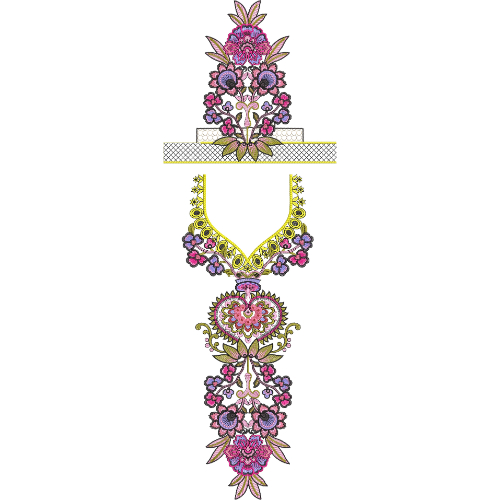 Beautiful Kaftan Embroidery Design