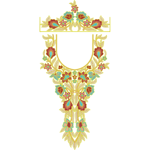Beautiful Kaftan Embroidery Design