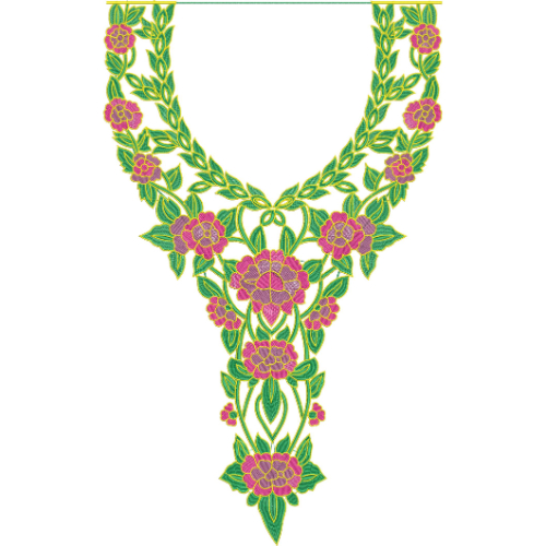 Kaftan Kurta Embroidery Design