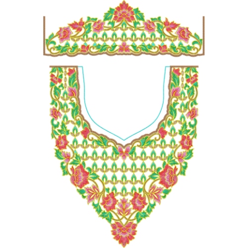 Kaftan Kurta Embroidery Design