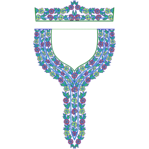 Kaftan Kurta Embroidery Design
