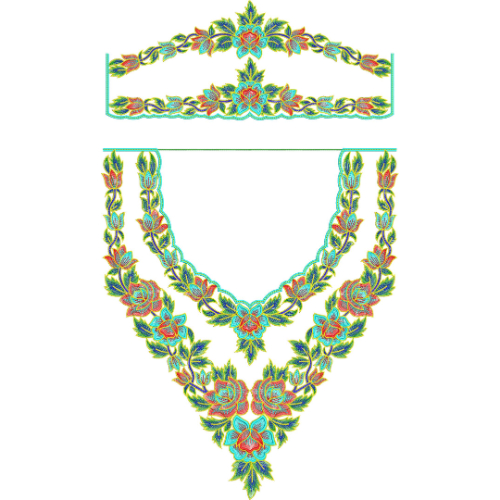 Kaftan Kurta Embroidery Design
