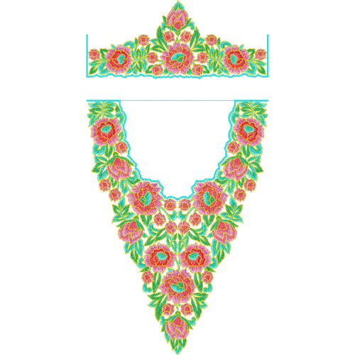 Beautiful Kaftan Embroidery Design