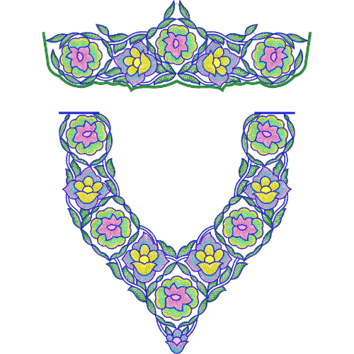 Unique Kaftan Embroidery Design