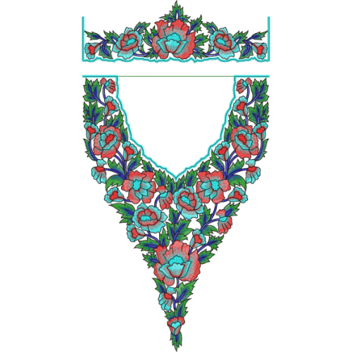 Beautiful Kaftan Embroidery Design