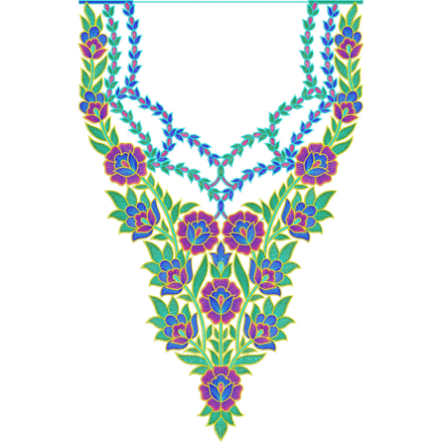 Beautiful Kaftan Embroidery Design