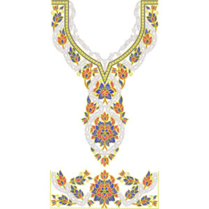 Delicate Kaftan Embroidery Design