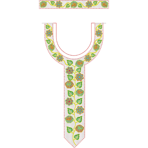 Beautiful Kaftan Embroidery Design