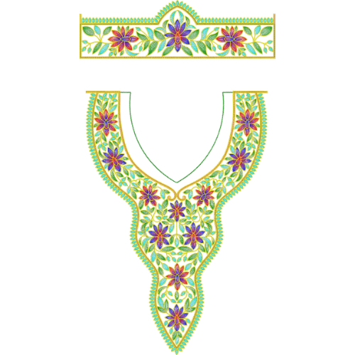 Kaftan Kurta Embroidery Design