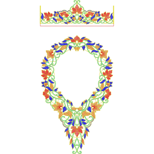 Unique Kaftan Embroidery Design