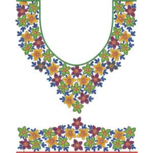Delicate Kaftan Embroidery Design