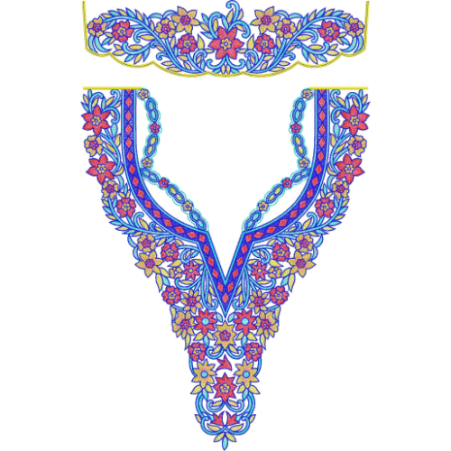 Beautiful Kaftan Embroidery Design