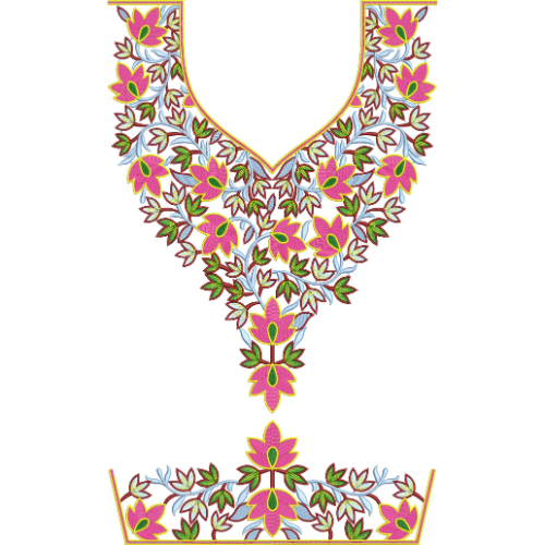 Unique Kaftan Embroidery Design