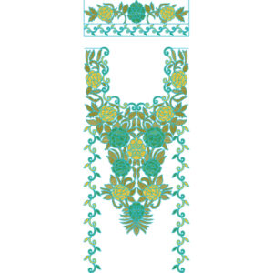 Beautiful Kaftan Embroidery Design