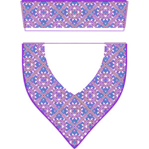 Kaftan Floral Embroidery Design