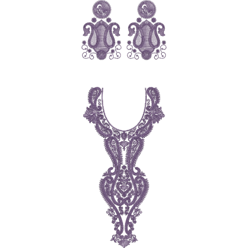 Unique Kaftan Embroidery Design