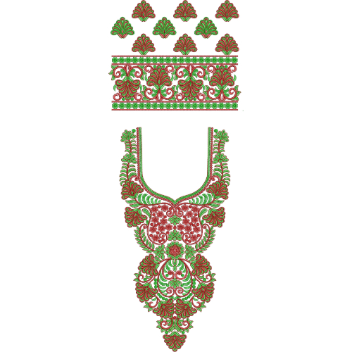 Kaftan Kurta Embroidery Design