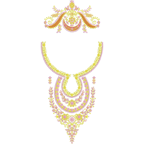 Simple Kaftan Embroidery Design