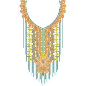 Neck Kurta Embroidery Design