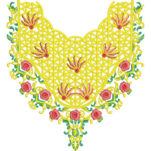 Neck Kurta Embroidery Design