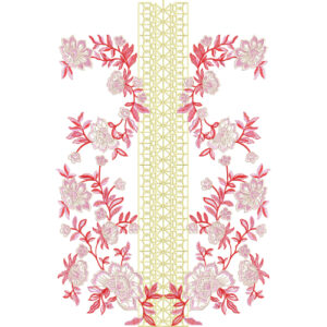 Neck Kurta Embroidery Design