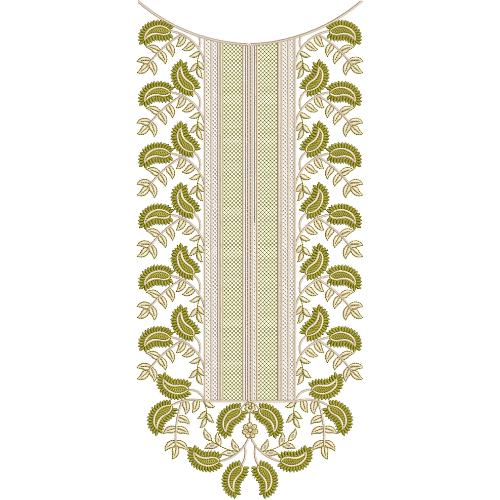 Neck Kurta Embroidery Design
