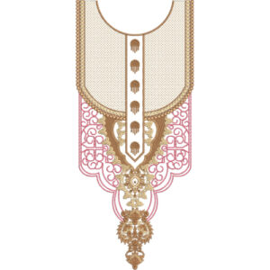 Simple Neck Embroidery Design