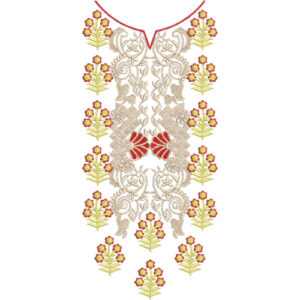 Neck Gala Embroidery Design