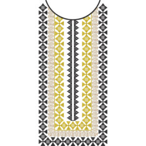 Neckline Embroidery Design