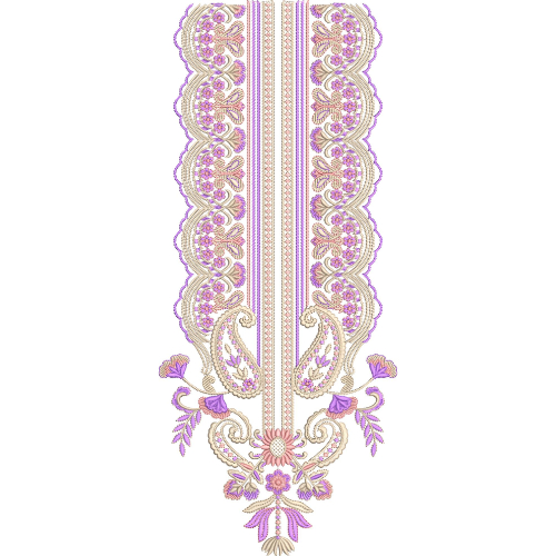 Beautiful Neck Embroidery Design