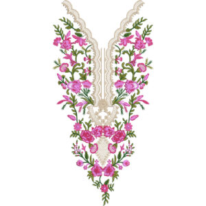 Simple Neck Embroidery Design