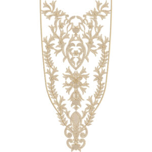 Simple Neck Embroidery Design