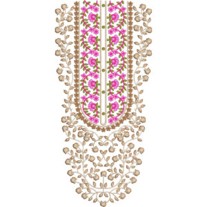 Neck Gala Embroidery Design