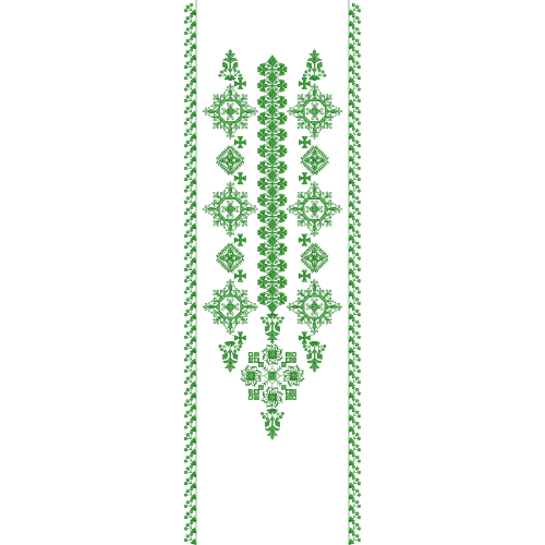 Simple Neck Embroidery Design