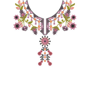 Neck Gala Embroidery Design
