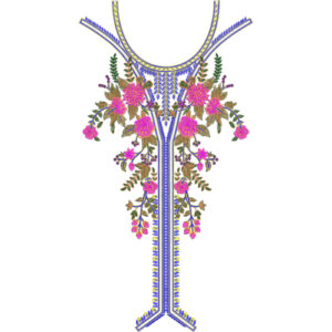 Beautiful Neck Embroidery Design