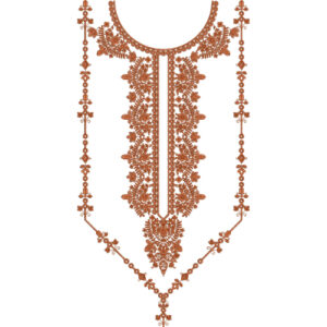 Neck Kurta Embroidery Design