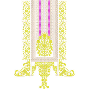 Unique Neck Embroidery Design