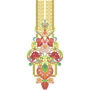 Neck Kurta Embroidery Design