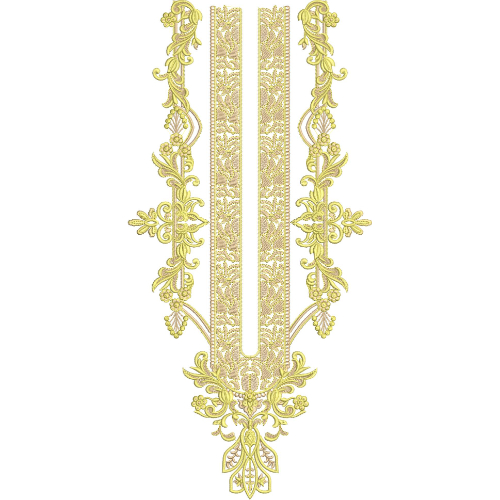 Beautiful Neck Embroidery Design