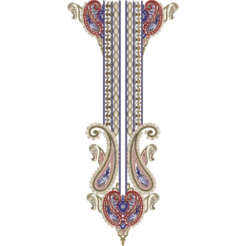 Neck Kurta Embroidery Design