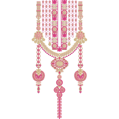 Beautiful Neck Embroidery Design