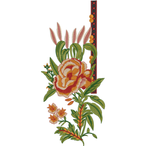 Beautiful Neck Embroidery Design
