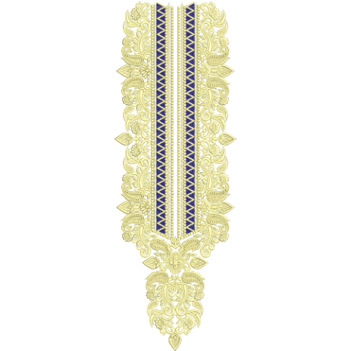 Beautiful Neck Embroidery Design