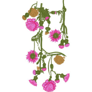 Neckline Embroidery Design