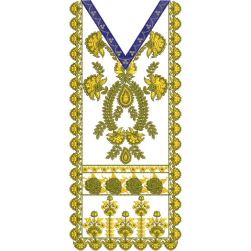 Beautiful Neck Embroidery Design
