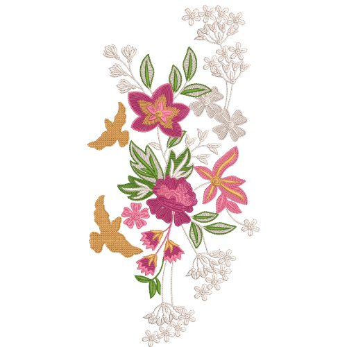 Neck Gala Embroidery Design