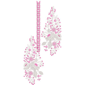 Beautiful Neck Embroidery Design