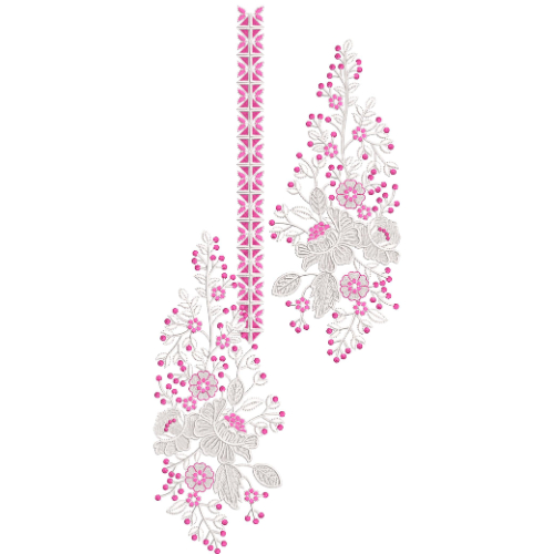 Beautiful Neck Embroidery Design